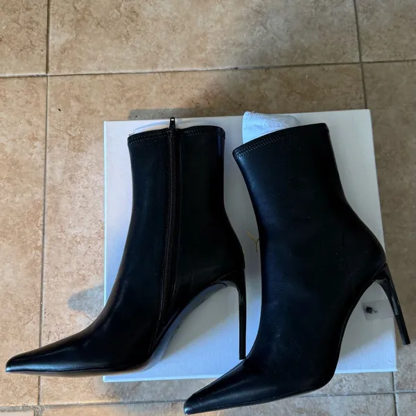 RAYE Aviv Bootie in Black Nappa - Image 6