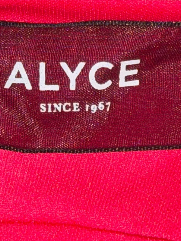 Adorable Alyce 4599 fitted straight dress in fuchsia plush sequins, size 2 - Image 7