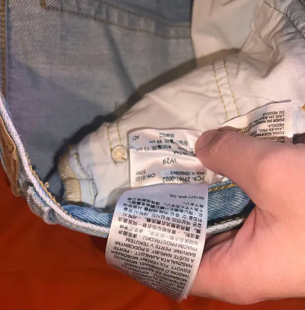 Levi's 501 Denim Shorts - Image 3