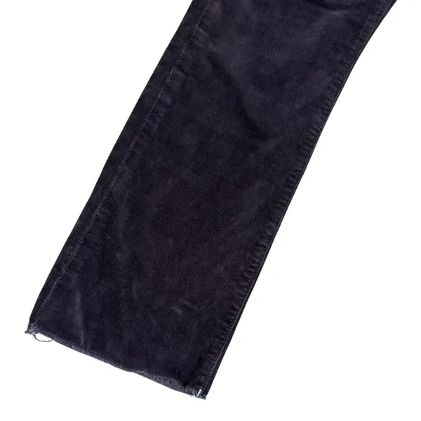 MOTHER The‎ Hustler Ankle Fray Corduroy Pants Hopscotch Brown High Rise Flare 25 - Image 7