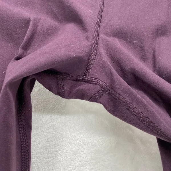 Lululemon‎ Leggings Purple Geometric Print Athletic Yoga Pants Womens Size 6 (S) - Image 7