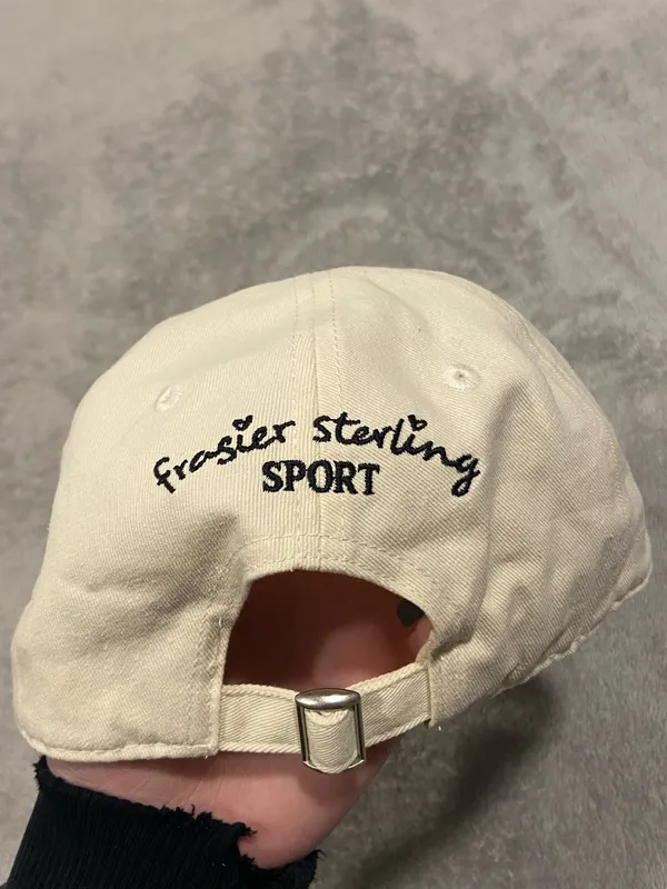 Embroidered Pickleball Hat Tan - Image 3