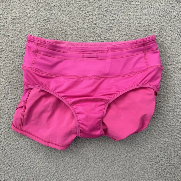 Lululemon Speed Up Shorts Mid Rise 4" Sonic Pink Athletic Athleisure Women's 4 - Image 3