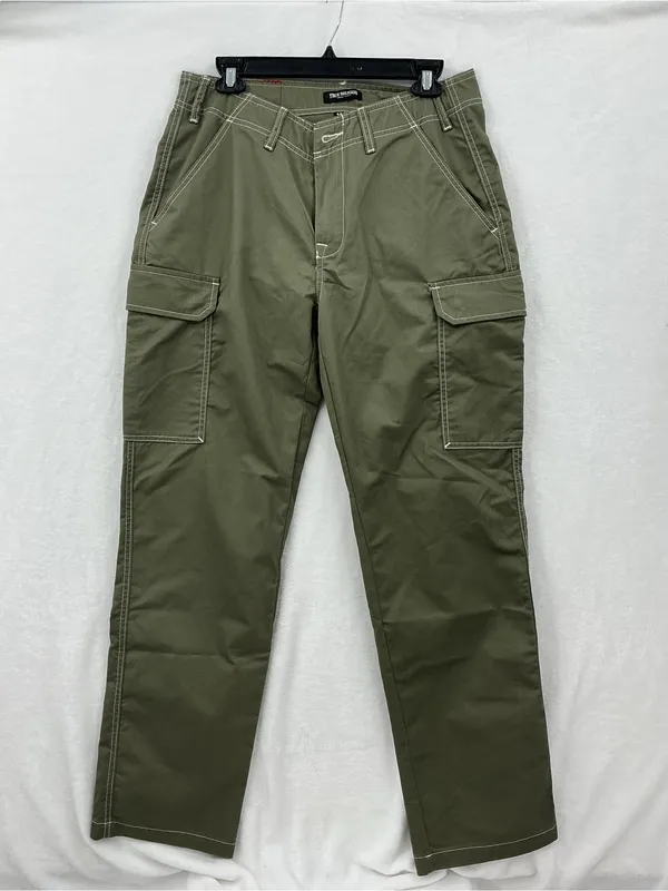 NWT True Religion Olive Wide-Leg Cargo Pants 1199 - Image 2