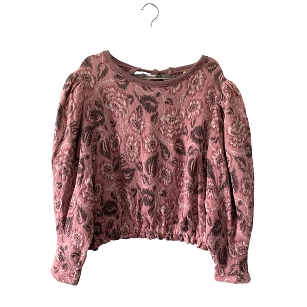Free People No Ordinary Top Smoked Pink Combo Size L NWT BOHO - Image 3