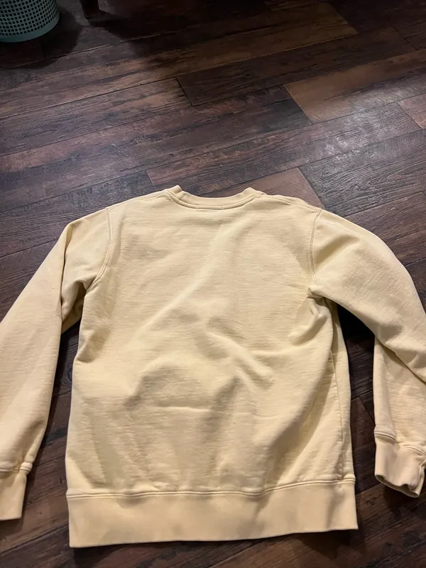 Yellow Brandy Melville Crewneck Sweatshirt - Image 7