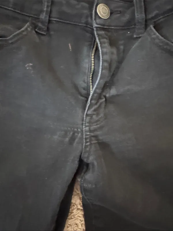 American Eagle Outfitters Black Skinny Jeans - High Rise Stretch / K7 - Image 4