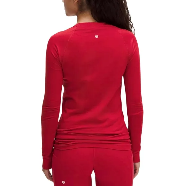LULULEMON Swiftly Tech LS Shirt Women 18 Red Athletic Yoga Comfort Sporty Outdoo - Image 2