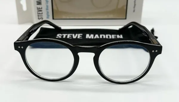 Steve Madden Black Frame Digital Blue Light Glasses Brand New - Image 3