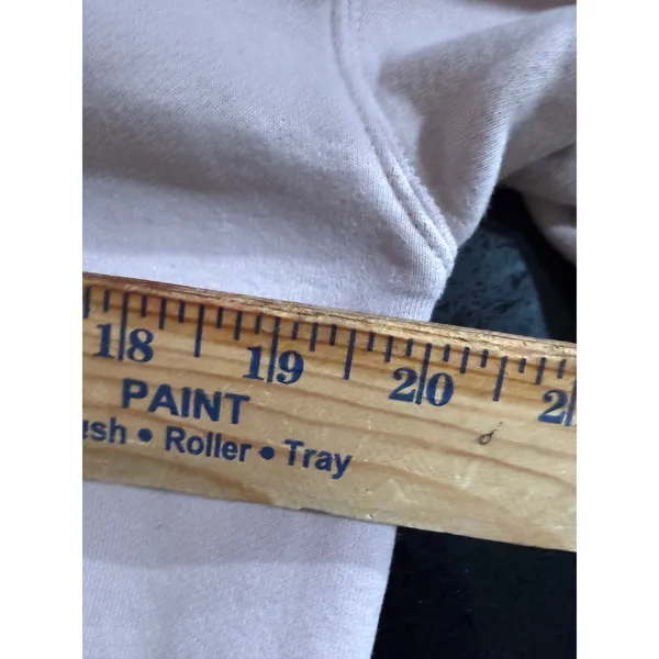 Aritzia‎ Sweatfleece Perfect Fit Hoodie Pink Tonal Logo M 116209-FA24 - Image 6