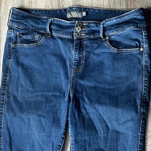Torrid Super Soft Denim Jeggings Plus Size 18 Tall - Image 6