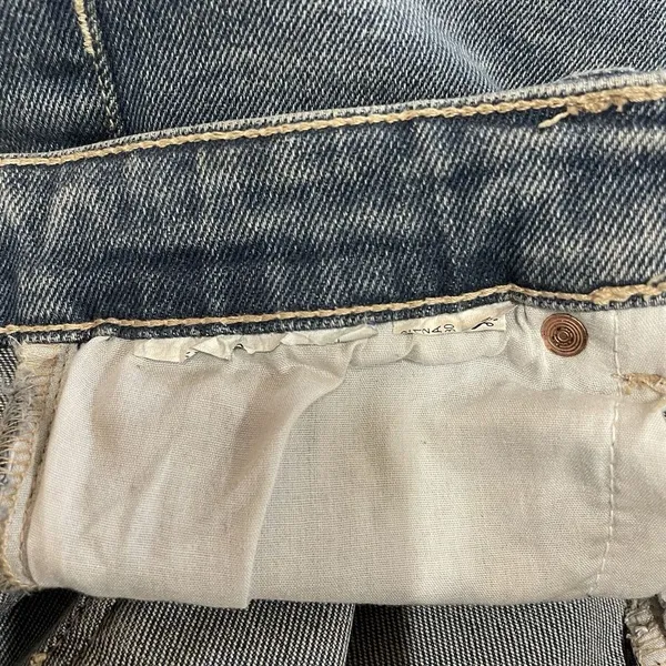 Zara Womens Size 4 Jeans Denim Blue Skinny Ankle Slim 5‎ Pocket Pants Zippered - Image 8