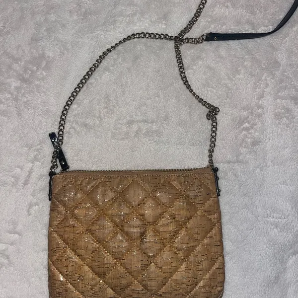 Kate Spade Crossbody Purse Cork Quilted Exterior - Image 3