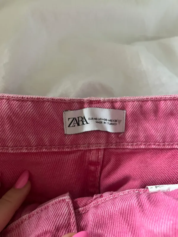 ZARA Pink  jeans - Image 2