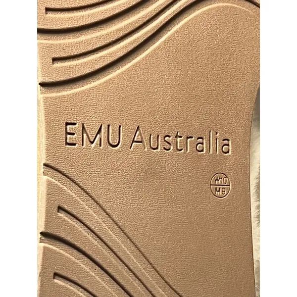 EMU Australia Jolie UGA Bulldogs Sheepskin Slippers‎ Women 10 Chestnut - Image 4