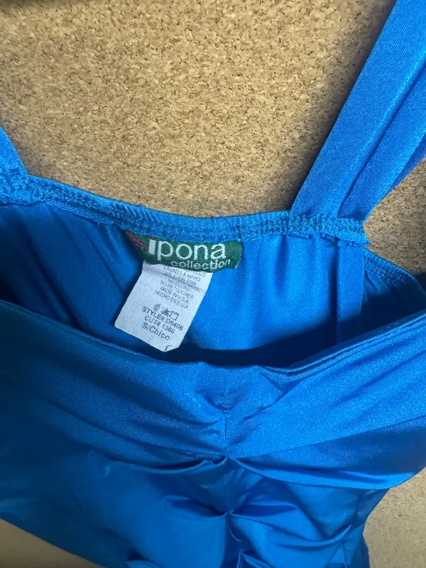 Blue ipona dress - Image 3
