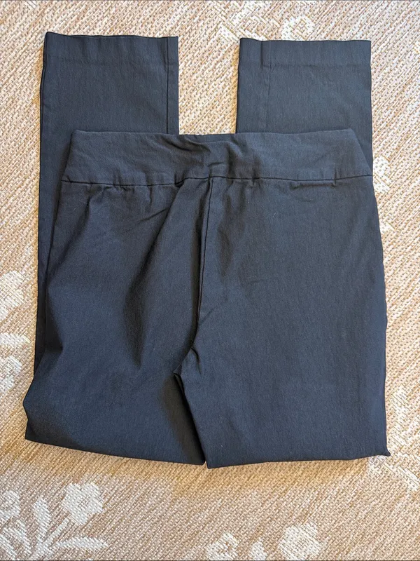 Tribal Black Stretch Straight-Leg Pants - Image 3