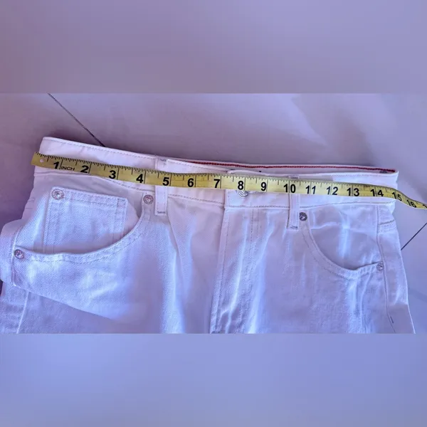 Free People Jeans Women’s We The Free Pacifica Dust It Off Straight Leg Size 29 - Image 8
