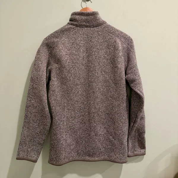 EUC Patagonia Gray Better Sweater Fleece Pullover 1/4 Zip Women’s Large L - Image 6