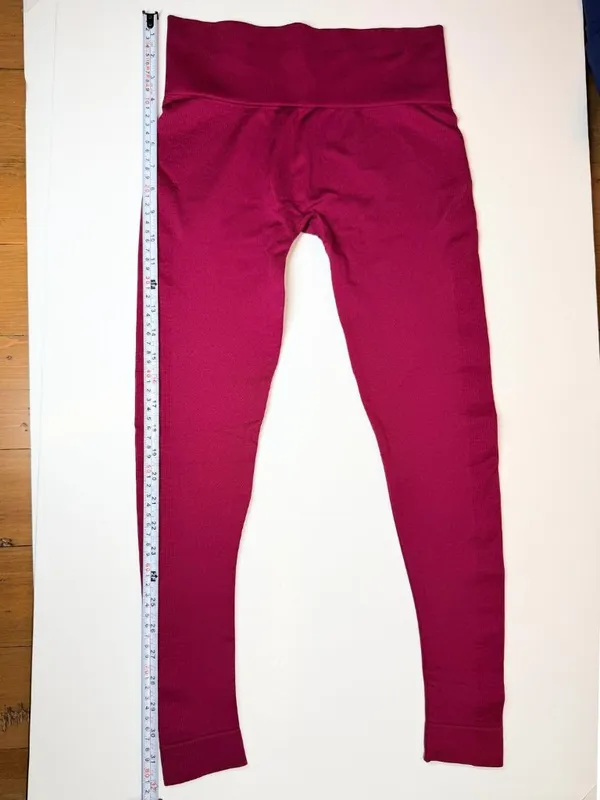 SET Active Sculptflex Power Leggings Wildberry M NWOT High Rise Seamless 7/8 - Image 8