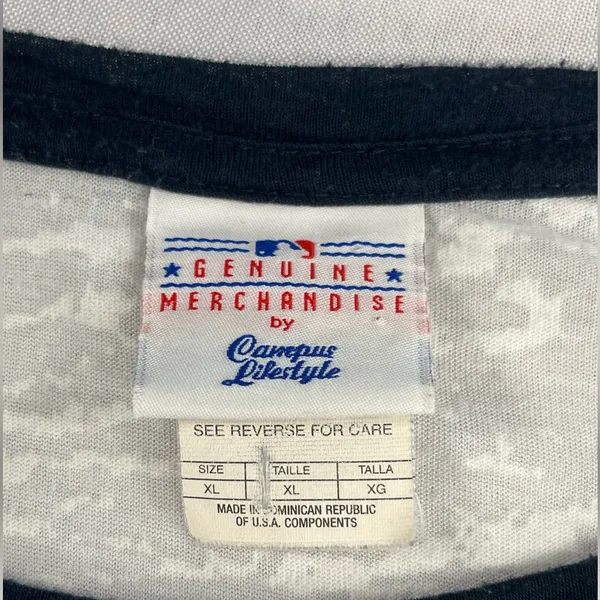 MLB Genuine Merchandise Atlanta Braves Women’s Burnout T-Shirt - Image 6