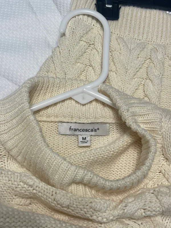 Francesca's Matching Knit Sweater And Skirt Set - Image 6