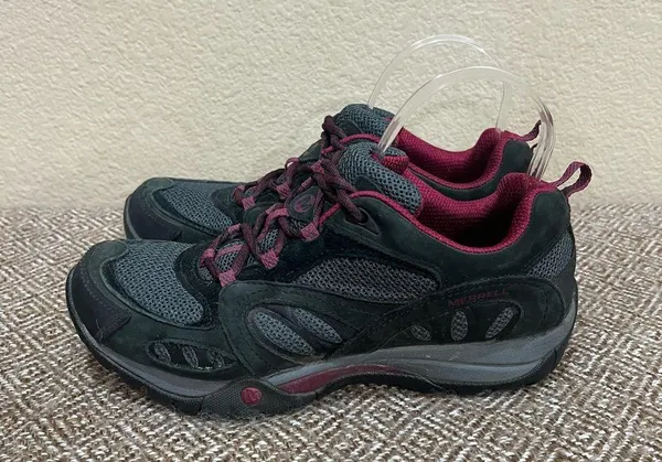 Merrell Azura Sz 8 Womens Gray Outdoor Hiking Shoes Camping Casual Gorpcore EUC - Image 3