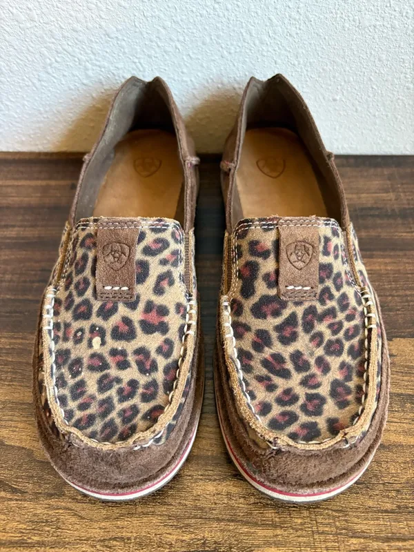 Ariat Women’s Cruiser Leopard Suede Shoes - Image 3