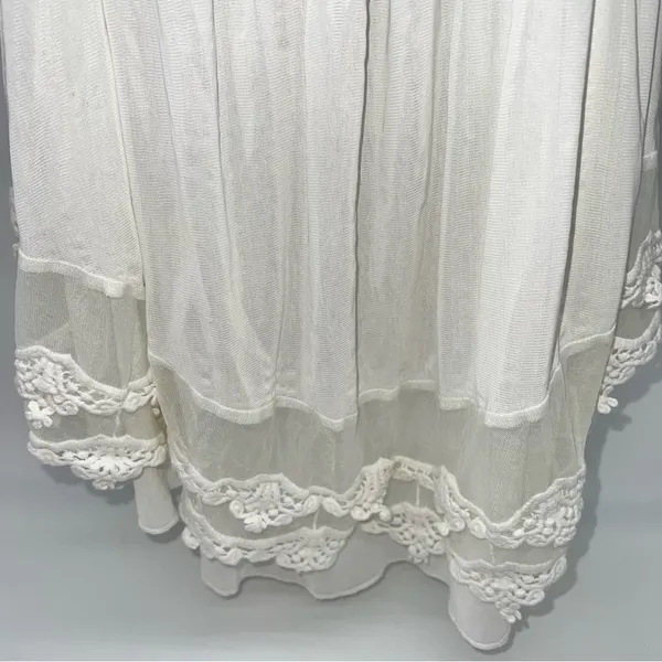 Altar'd State Cream Lace Blouse - Image 4