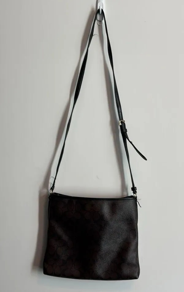 Coach F34938 Signature File Crossbody Leather Bag - Image 12