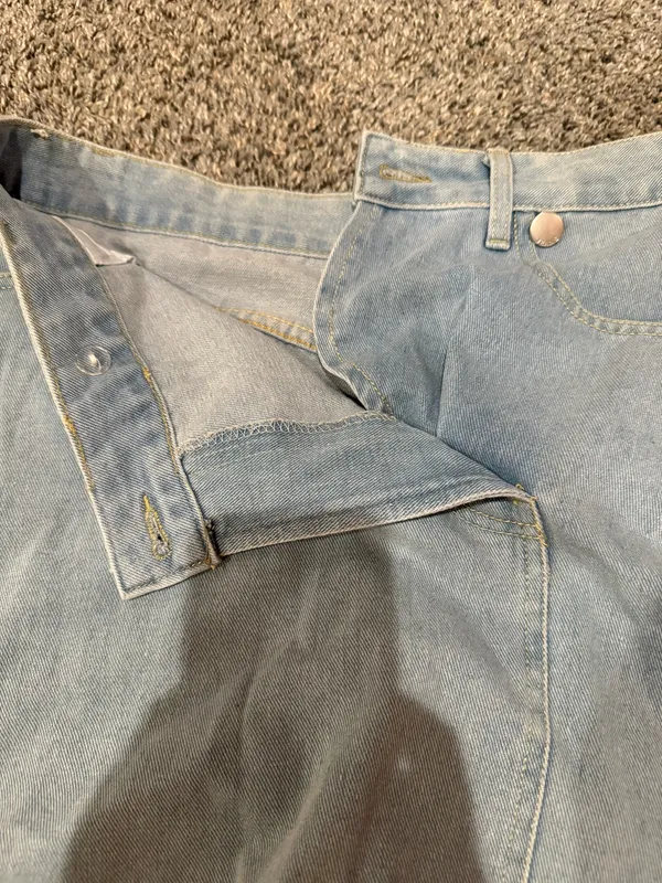 Boutique Jean Skirt - Image 3