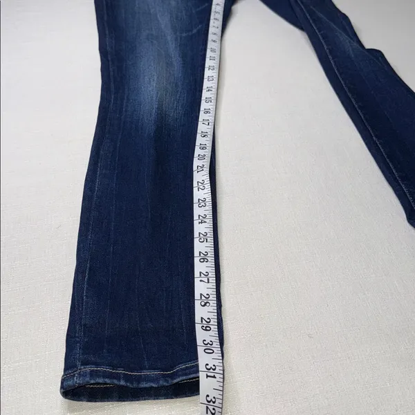 BKE Dark Blue Women's Skinny Jeans - Image 9