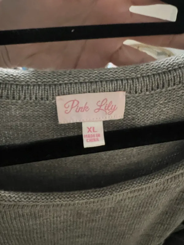 Pink Lily Sweater Oversized - Image 4