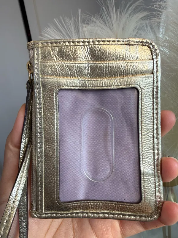 Vintage Coach Poppy Mini Skinny ID Card Case - Image 8