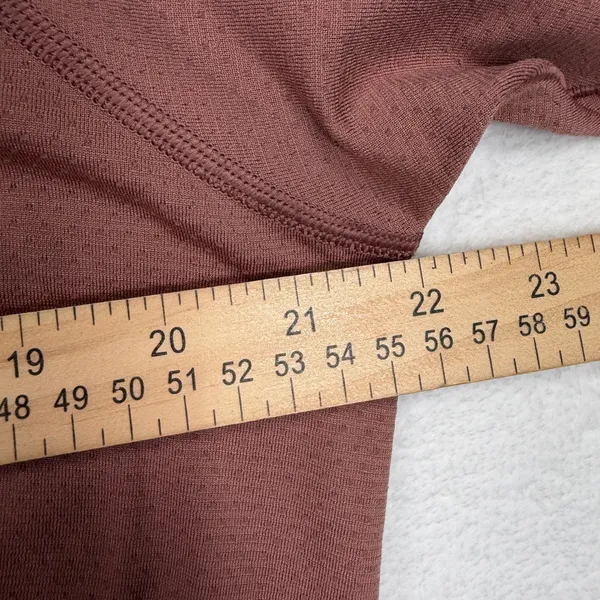 Lululemon Size 16 Swiftly Tech Long Sleeve 2.0 Soft Cranberry Activewear Top - Image 8