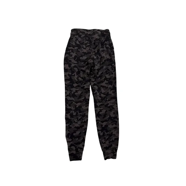 Lululemon Ready to Rulu Jogger Black Grey Camo Drawstring Pants Size Women's 2 - Image 3