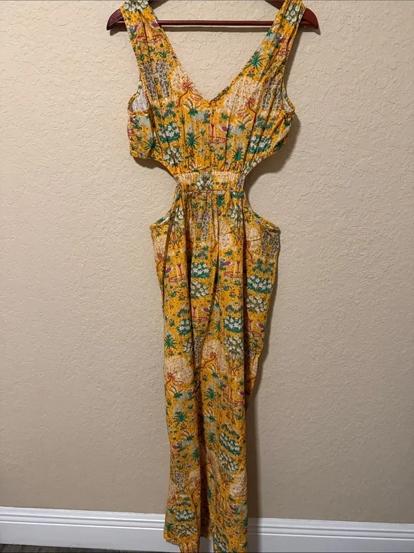 Anthropologie Maeve Marie Column Maxi Dress size large - Image 4