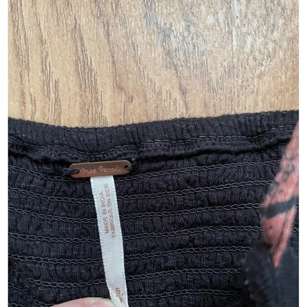 Free People totally tubular brown black‎ maxi dress Sz S - Image 5