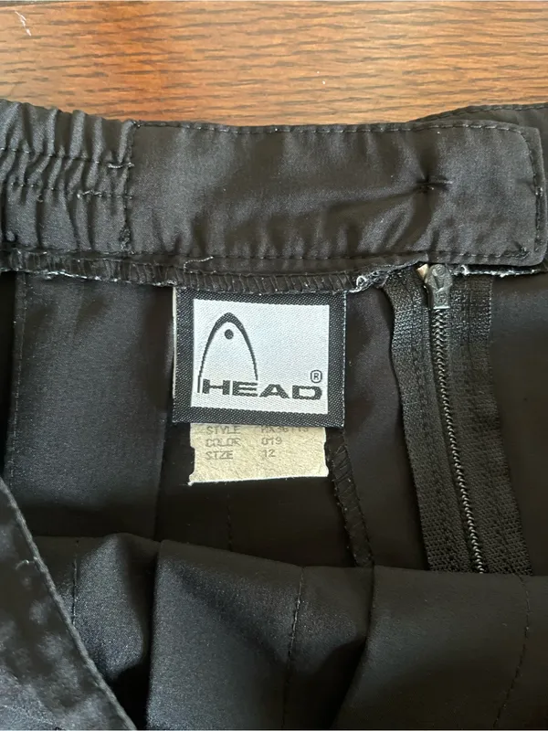 Vintage Y2K Head Black Circle Skater Skirt - Image 3