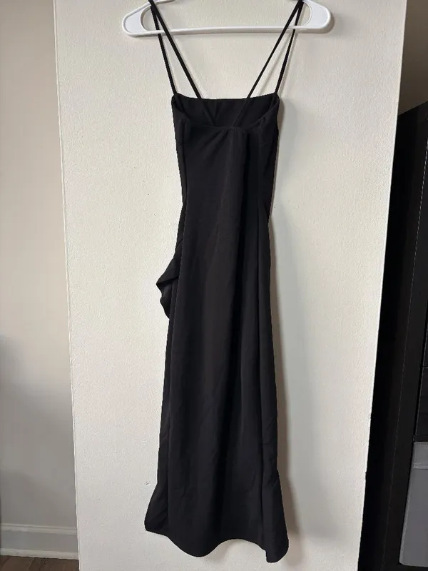 Windsor Black Midi Dress - Size Small - Image 2