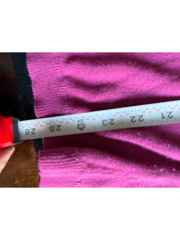 Harley-Davidson Women's Fuchsia Acrylic Sweater Size Small - Image 7