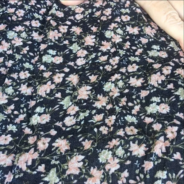 American Eagle Boho Floral Bell Sleeve Blouse Size Medium - Image 7