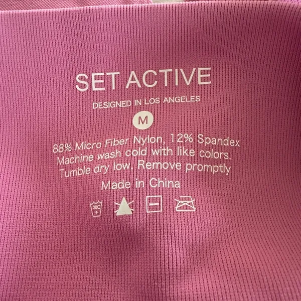 SET ACTIVE Sculptflex Pink Leggings - Image 6