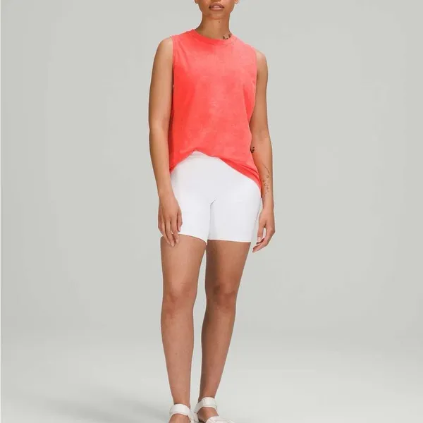NWOT Lululemon All Yours Tank Top in Cloudy Wash Flare Size 12 - Image 2