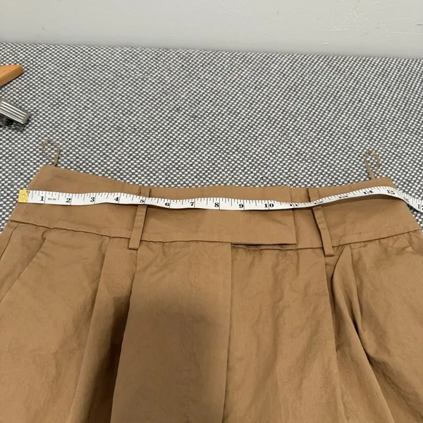 Anthropologie Exquise Barrel-Leg Chino Pants size M - Image 10