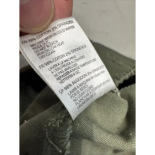 RD Style Women's Small Green Jogger Pants Zipper Waist Activewear EUC - Image 8