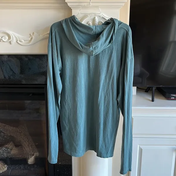 Hoodie Pullover Long Sleeve Comfy Cotton Womens Large Tunic - Image 9