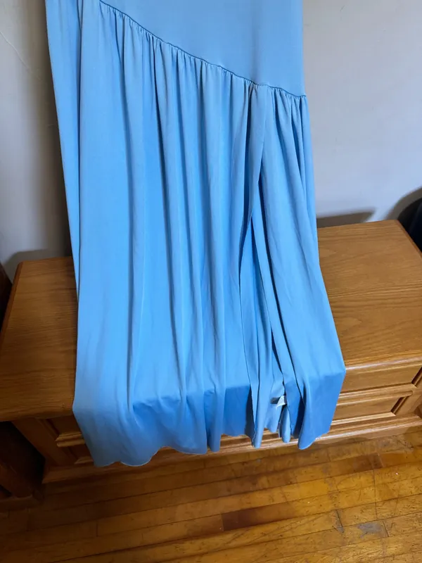 Light blue asymmetrical dress Size XS - Image 3