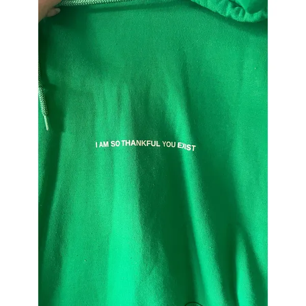 Charlie & Claire's Boutique I Am So Thankful You Exist Hoodie Green XL - Image 3