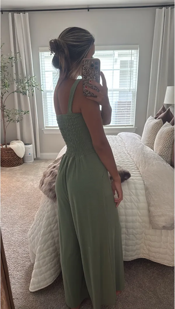 Bucketlist Jumpsuit Green - Image 2